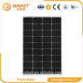 stock good quality customized size 100w mono solar panel